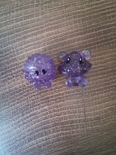 Purple glittery boomer blue - boomer,