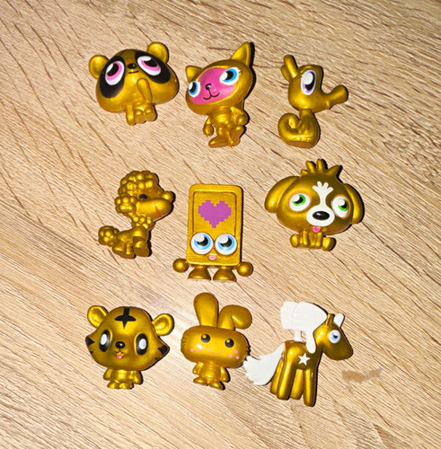 Gold moshi monster - moshi, moshling